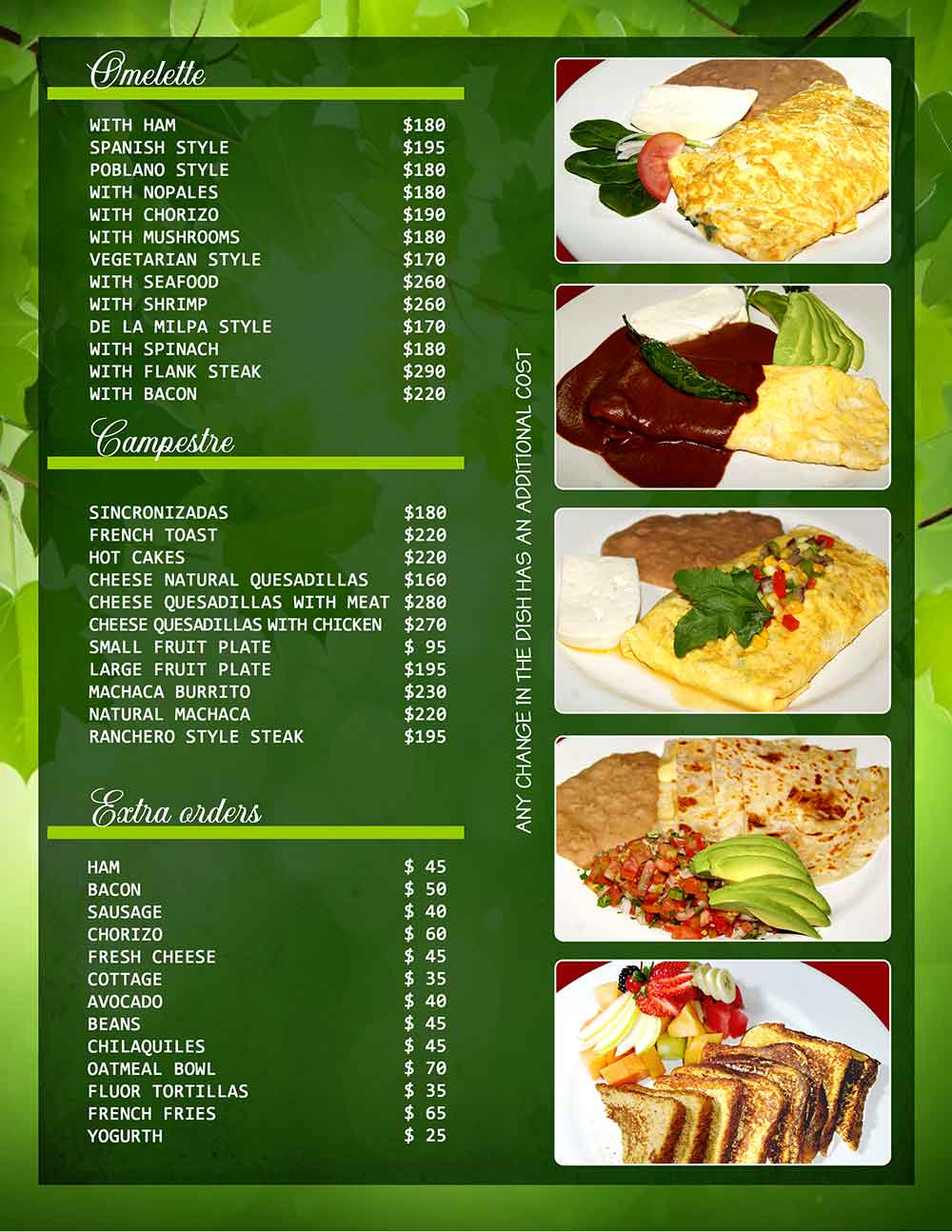 Breakfast, Campestre Restaurant Los Cabos
