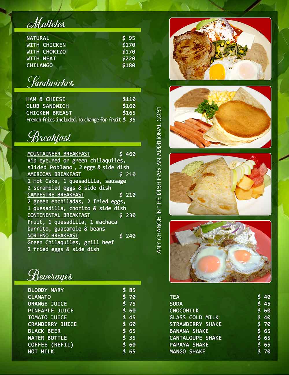 Breakfast, Campestre Restaurant Los Cabos