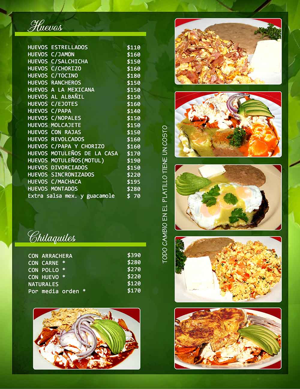 Desayunos Campestre Restaurant, Cabo San Lucas